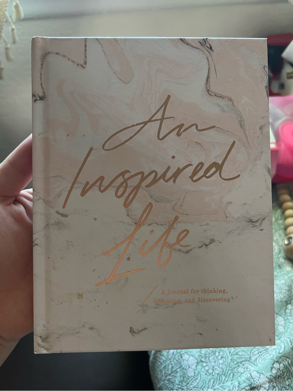 "An Inspired Life" Self Reflection Journal